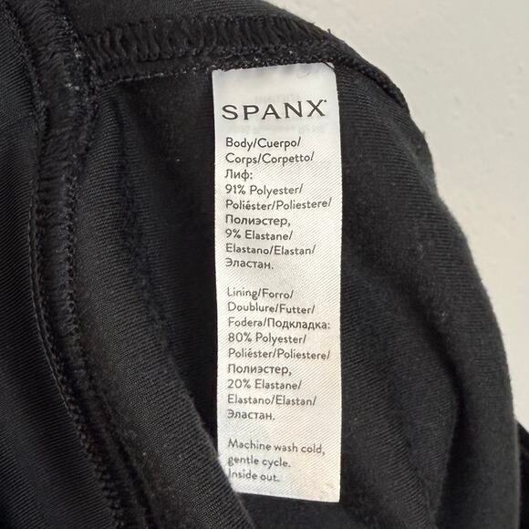Spanx Ready To Wow Velvet Leggings Black Size Medium - Picture 5 of 5
